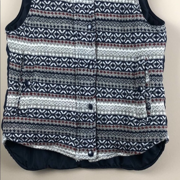 Skies Are Blue Knit Puffer Vest (Size Small) - Picture 2 of 8